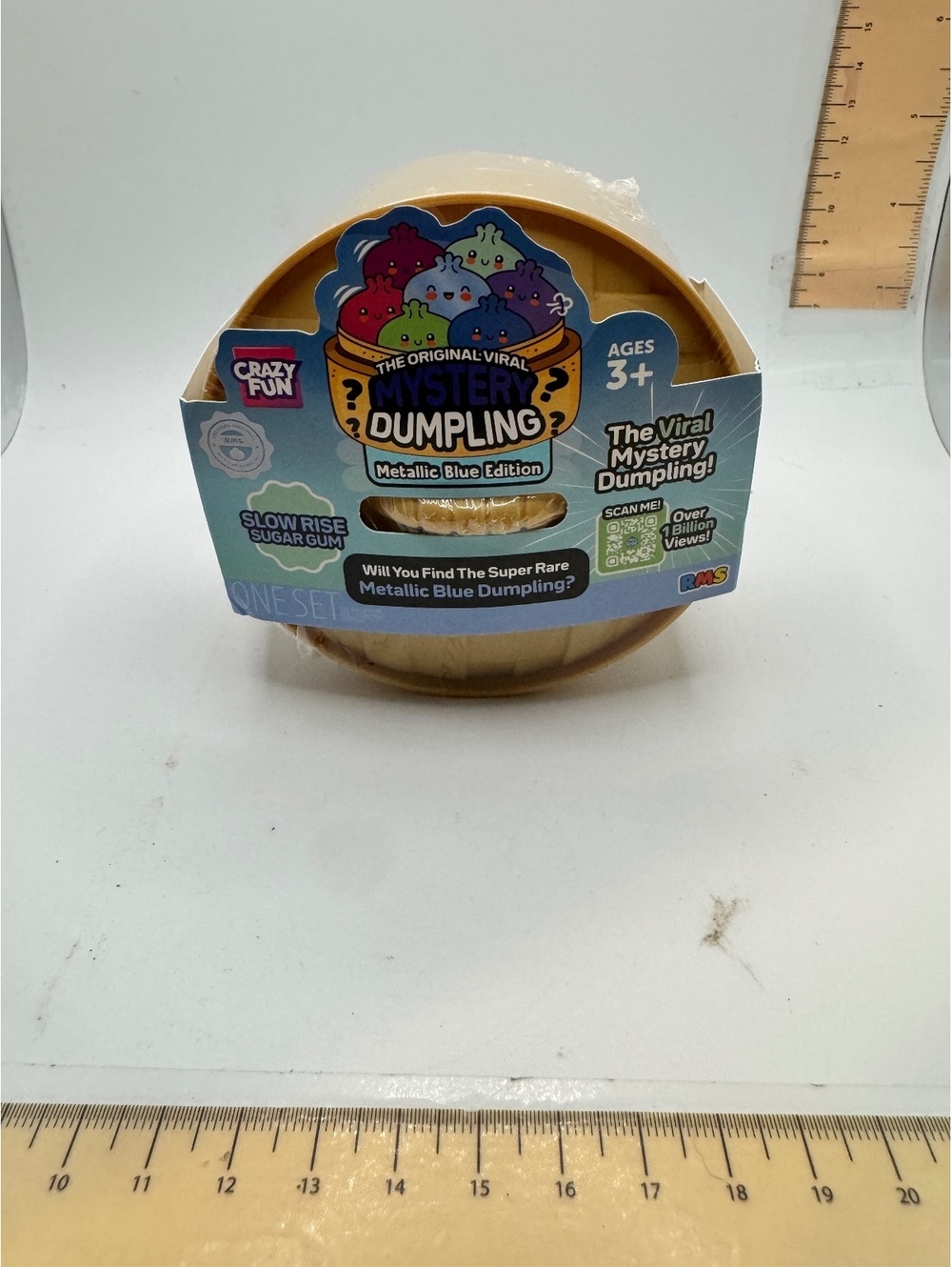 RMS Crazy Fun The Original Viral Mystery Dumpling Metallic Blue Edition Sealed